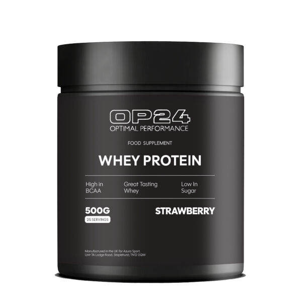 Optimal Performance 24  - Whey Protein Strawberry Thumbnail